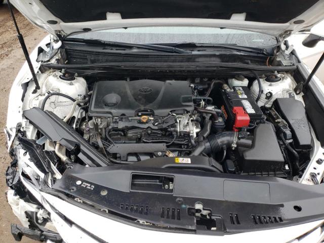 4T1B11HK3KU242919 - 2019 TOYOTA CAMRY L WHITE photo 11