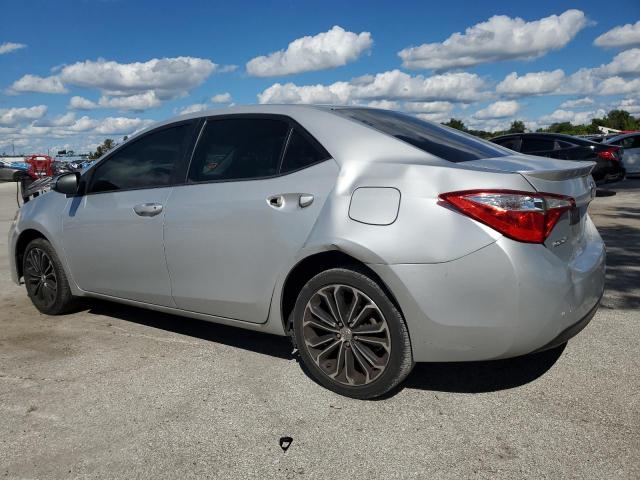 5YFBURHE3GP431689 - 2016 TOYOTA COROLLA L SILVER photo 2