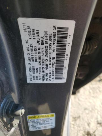 1HGCR2F87DA220765 - 2013 HONDA ACCORD EXL Gri fotoğraf 13