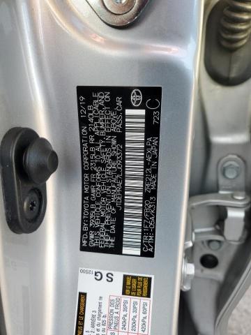 JTDEPRAE7LJ093372 - 2020 TOYOTA COROLLA LE Argent photo 13