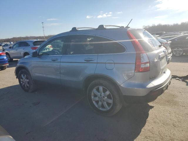 5J6RE48778L042347 - 2008 HONDA CR-V EXL BLUE photo 2