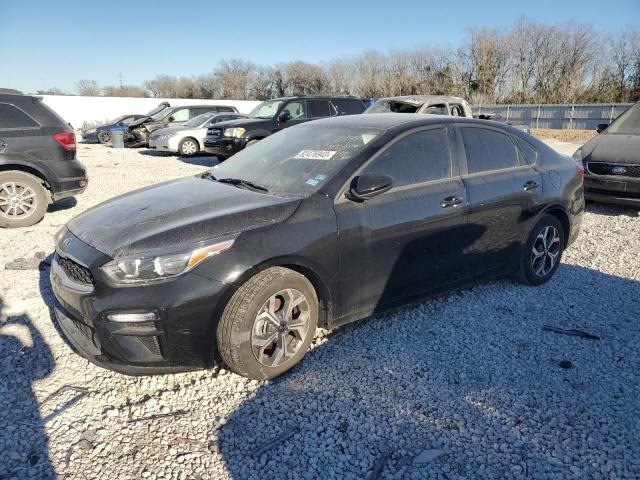 3KPF24AD6ME403829 - 2021 KIA FORTE FE BLACK photo 1