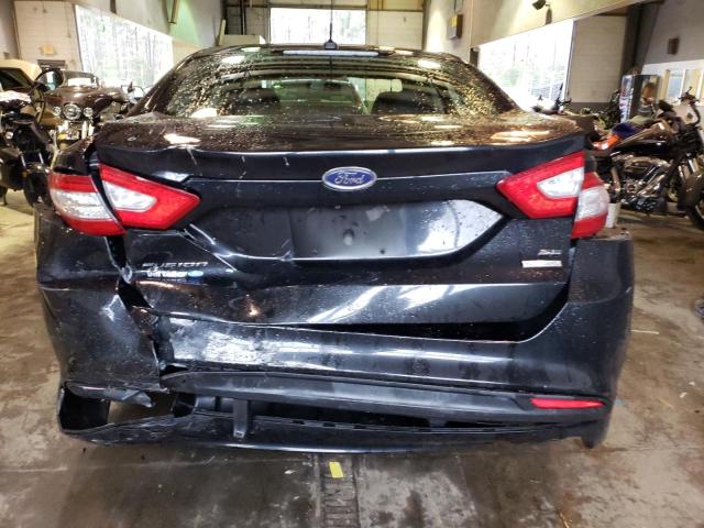 3FA6P0HD9ER109471 - 2014 FORD FUSION SE BLACK photo 6