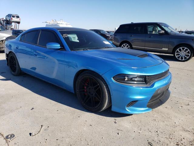 2C3CDXL98FH836328 - 2015 DODGE CHARGER SRT HELLCAT BLUE photo 4