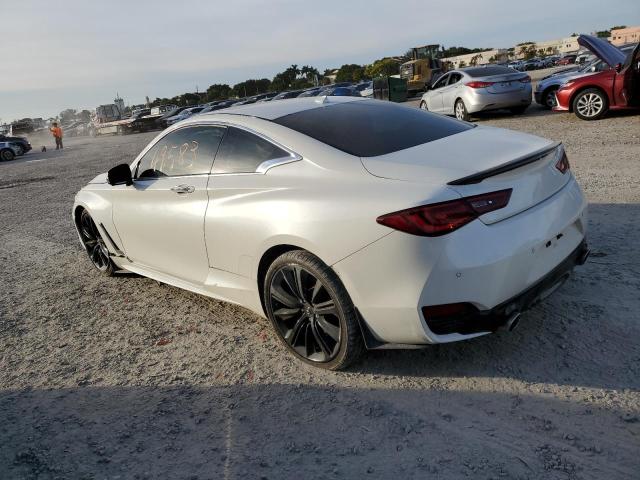 JN1FV7EL6JM631436 - 2018 INFINITI Q60 RED SPORT 400 WHITE photo 2