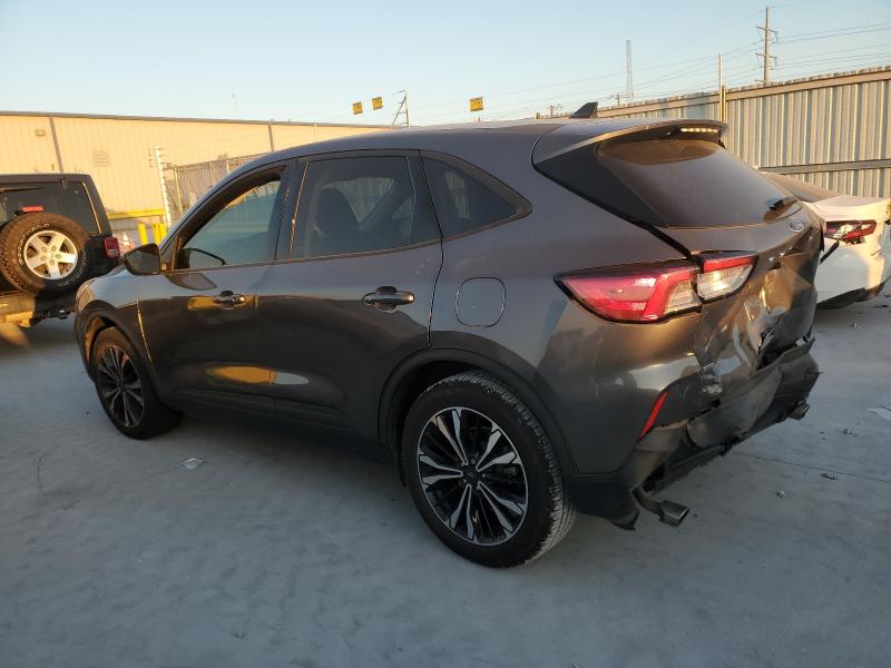 1FMCU0G67MUA12958 - 2021 FORD ESCAPE SE Графитовый фото 2