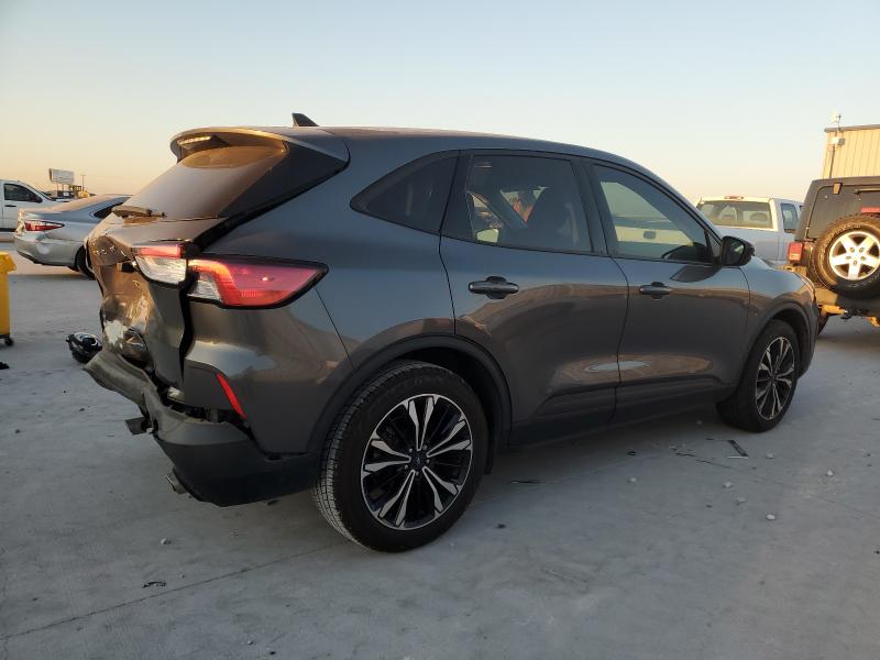 1FMCU0G67MUA12958 - 2021 FORD ESCAPE SE Графитовый фото 3