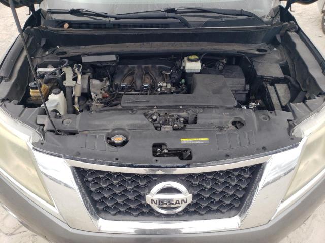 5N1AR2MN9FC652744 - 2015 NISSAN PATHFINDER S GRAY photo 12