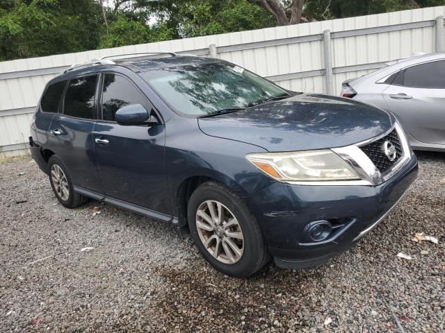 5N1AR2MN7FC660485 - 2015 NISSAN PATHFINDER S Көк фото 4