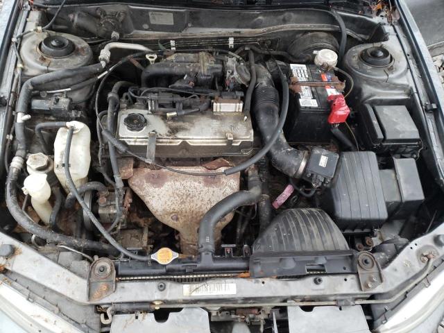 4A3AA46G62E044391 - 2002 MITSUBISHI GALANT ES GRAY photo 11