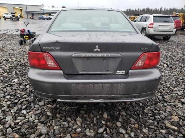 4A3AA46G62E044391 - 2002 MITSUBISHI GALANT ES GRAY photo 6