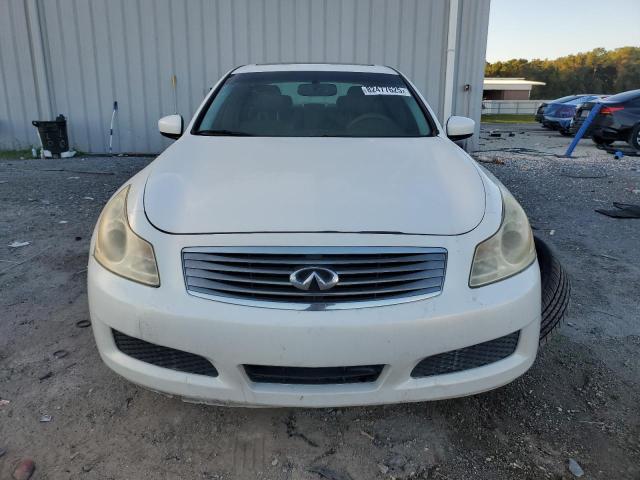 JNKCV61E19M014179 - 2009 INFINITI G37 BASE WHITE photo 5