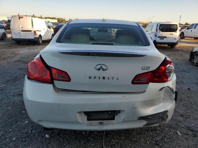 JNKCV61E19M014179 - 2009 INFINITI G37 BASE WHITE photo 6