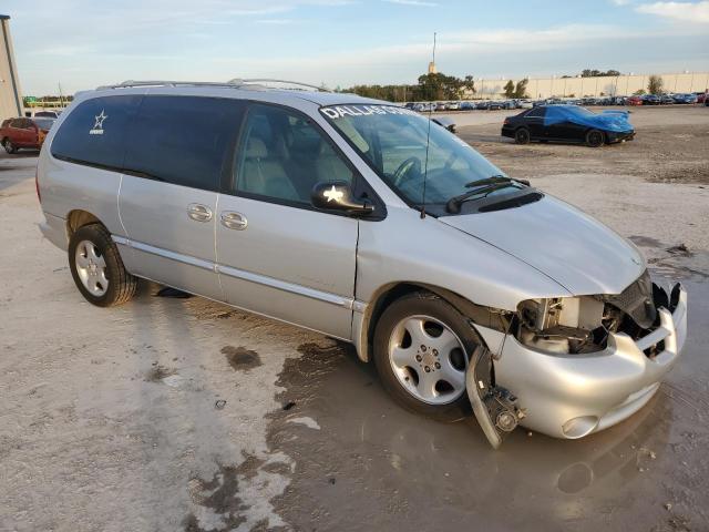 1B4GP74L4YB689867 - 2000 DODGE GRAND CARA ES SILVER photo 4