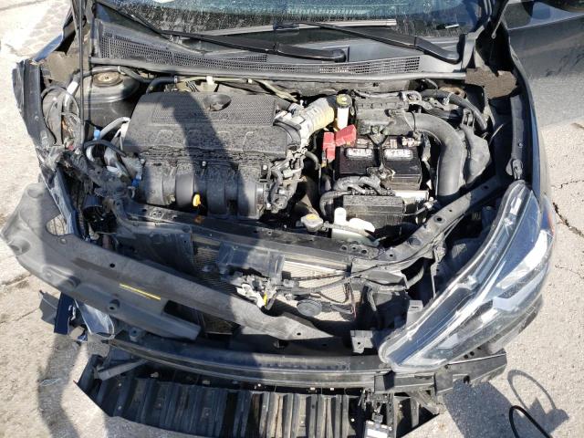 3N1AB7AP2KY205415 - 2019 NISSAN SENTRA S BLACK photo 11