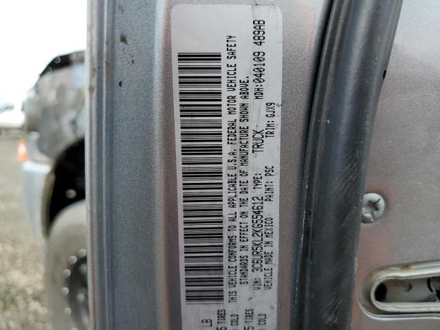 3C6UR5KL2KG554612 - 2019 RAM 2500 LARAMIE Gümüş foto 12