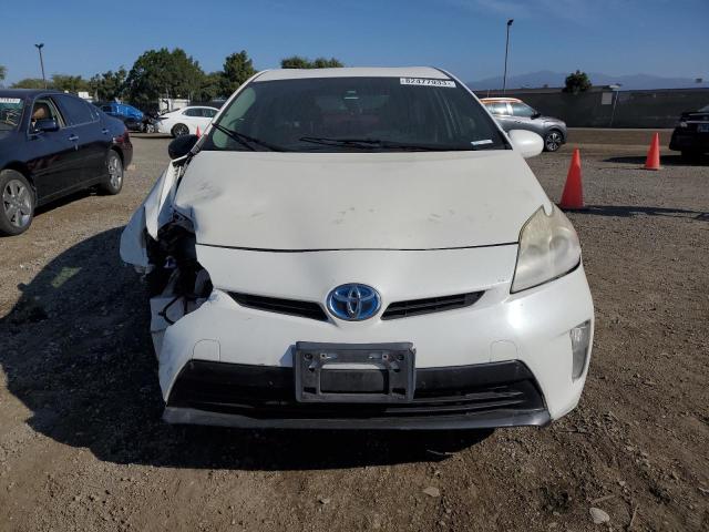 JTDKN3DU7D5639994 - 2013 TOYOTA PRIUS WHITE photo 5