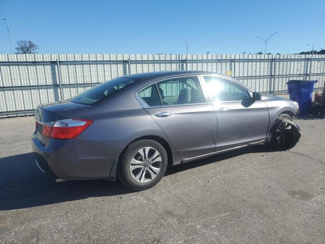 1HGCR2F33EA037370 - 2014 HONDA ACCORD LX GRAY photo 3