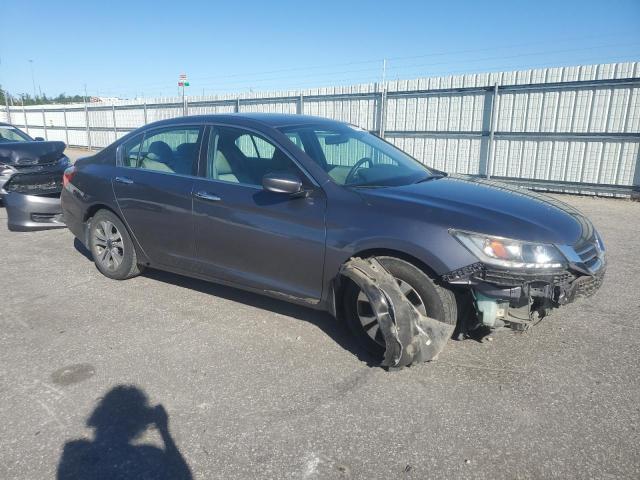 1HGCR2F33EA037370 - 2014 HONDA ACCORD LX GRAY photo 4