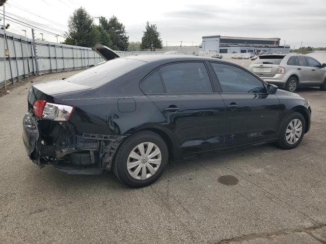 3VW2K7AJXEM376287 - 2014 VOLKSWAGEN JETTA BASE Schwarz Foto 3