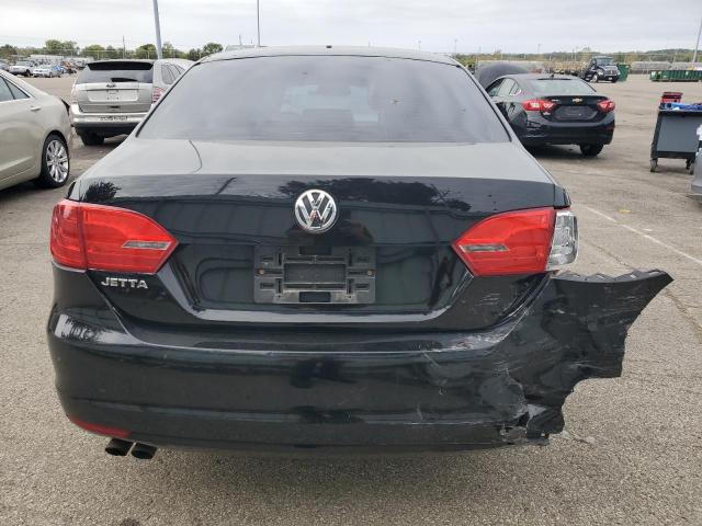 3VW2K7AJXEM376287 - 2014 VOLKSWAGEN JETTA BASE Schwarz Foto 6