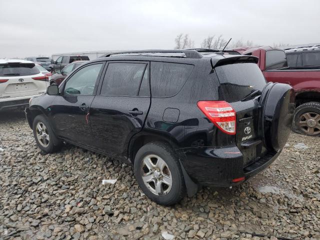 2T3ZF4DV7BW097649 - 2011 TOYOTA RAV4 BLACK photo 2