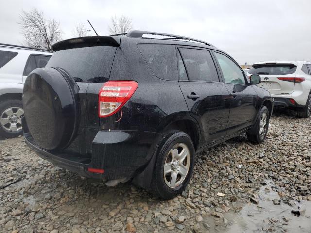 2T3ZF4DV7BW097649 - 2011 TOYOTA RAV4 BLACK photo 3