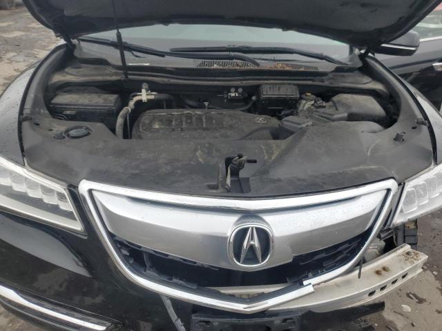 5FRYD4H24FB010091 - 2015 ACURA MDX BLACK photo 12