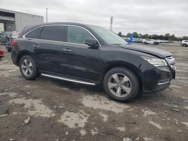 5FRYD4H24FB010091 - 2015 ACURA MDX BLACK photo 4