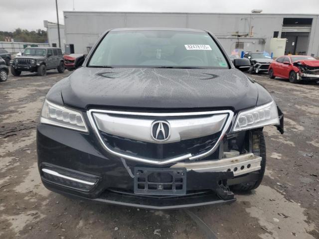 5FRYD4H24FB010091 - 2015 ACURA MDX BLACK photo 5