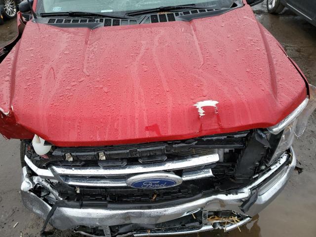 1FTEW1EPXNKE38682 - 2022 FORD F150 SUPERCREW RED photo 11