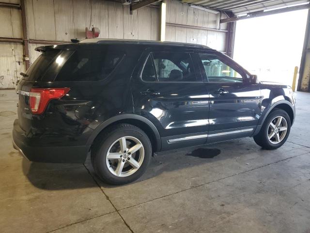 1FM5K8D84HGC79708 - 2017 FORD EXPLORER XLT შავი ფოტო 3