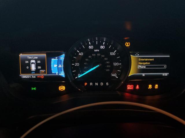 1FM5K8D84HGC79708 - 2017 FORD EXPLORER XLT შავი ფოტო 9