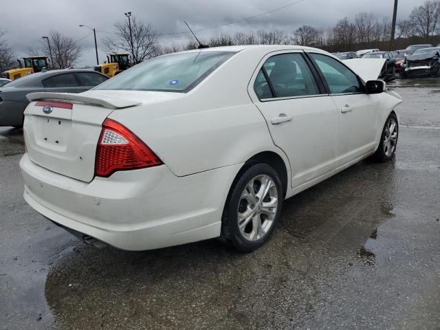 3FAHP0HA0CR209695 - 2012 FORD FUSION SE WHITE photo 3