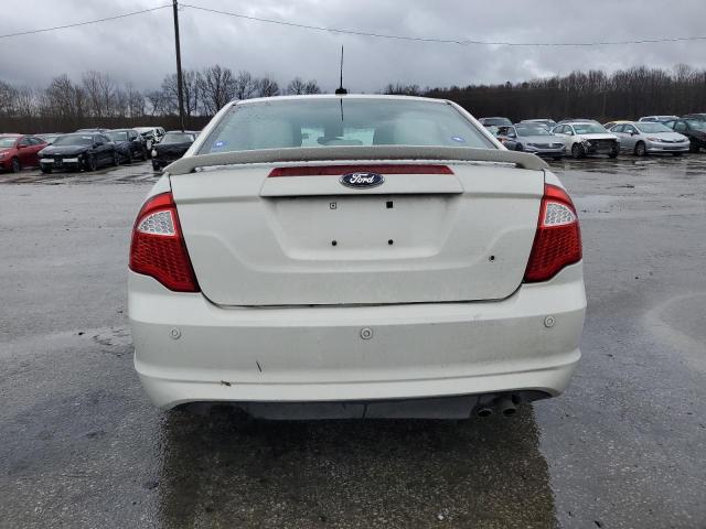 3FAHP0HA0CR209695 - 2012 FORD FUSION SE WHITE photo 6