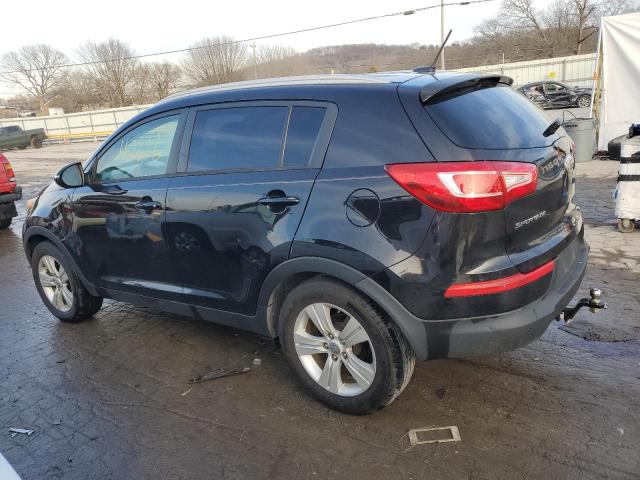 KNDPB3A22D7448876 - 2013 KIA SPORTAGE BASE BLACK photo 2