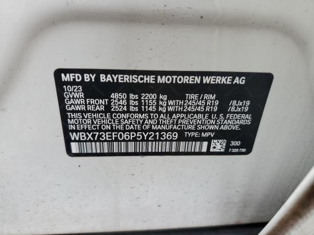 WBX73EF06P5Y21369 - 2023 BMW X1 XDRIVE28I WHITE photo 13