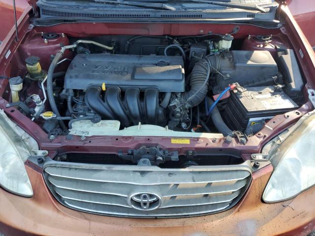 1NXBR32E94Z323613 - 2004 TOYOTA COROLLA CE RED photo 11