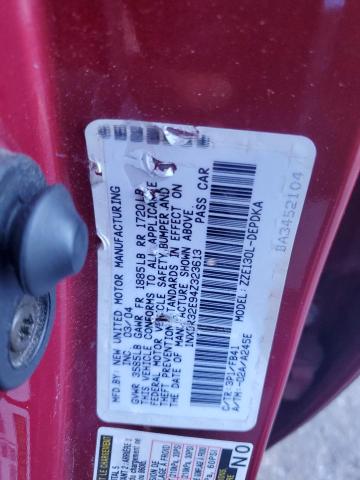 1NXBR32E94Z323613 - 2004 TOYOTA COROLLA CE RED photo 12