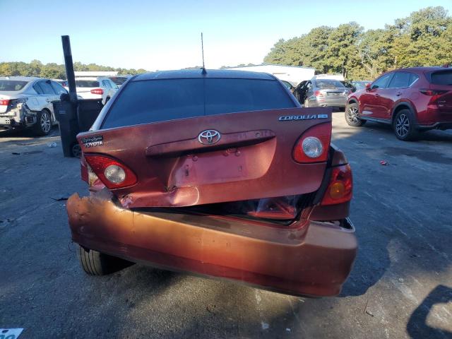 1NXBR32E94Z323613 - 2004 TOYOTA COROLLA CE RED photo 6
