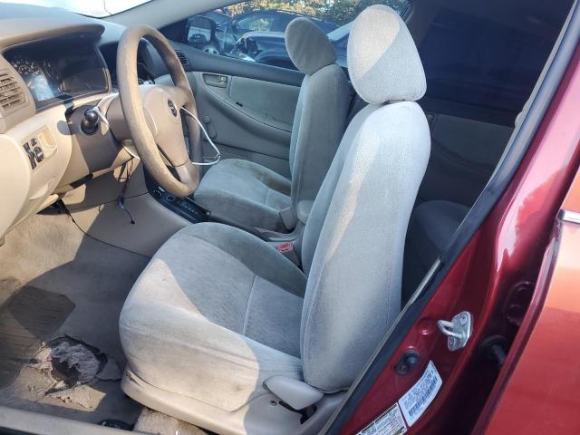 1NXBR32E94Z323613 - 2004 TOYOTA COROLLA CE RED photo 7