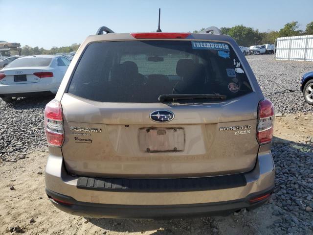 JF2SJADC2FH567032 - 2015 SUBARU FORESTER 2.5I PREMIUM ოქროსფერი ფოტო 6