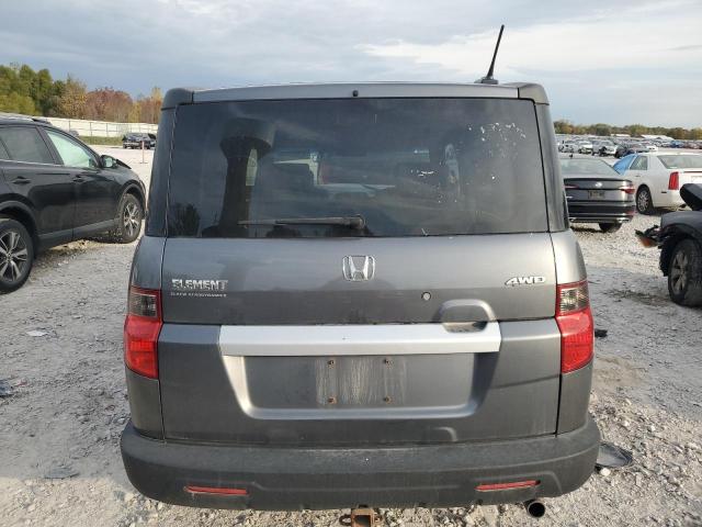 5J6YH28779L002634 - 2009 HONDA ELEMENT EX رمادي صورة 6