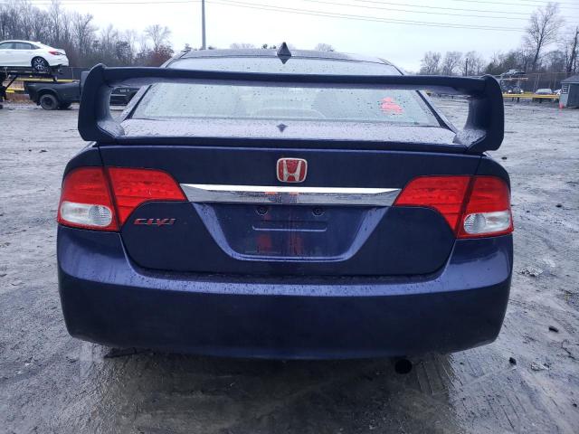 2HGFA1F98AH545669 - 2010 HONDA CIVIC EXL ლურჯი ფოტო 6