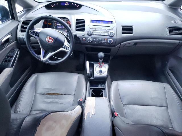 2HGFA1F98AH545669 - 2010 HONDA CIVIC EXL ლურჯი ფოტო 8