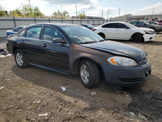 2G1WA5E32C1144576 - 2012 CHEVROLET IMPALA LS Սև լուսանկար 4