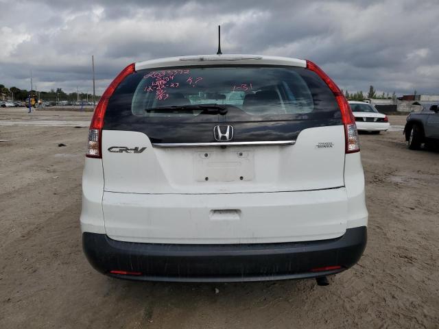 5J6RM3H35CL031317 - 2012 HONDA CR-V LX WHITE photo 6