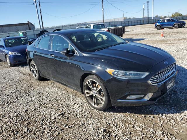 3FA6P0K92HR162036 - 2017 FORD FUSION TITANIUM შავი ფოტო 4