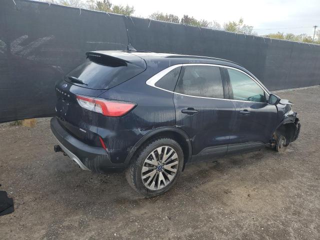 1FMCU9J92MUA56311 - 2021 FORD ESCAPE TITANIUM BLUE photo 3