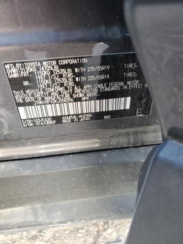 JTMN1RFV2KJ008396 - 2019 TOYOTA RAV4 LIMITED Szary zdjęcie 13